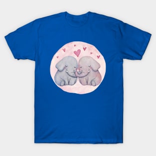 Elephant Couple T-Shirt